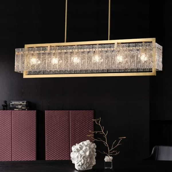 Designer Nordic Italian Crystal LED Ceiling Lamp For Dining Room Villa Bedroom Living Room Dining Table Kitchen Creative Light