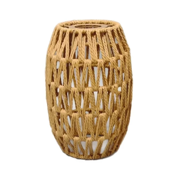 Nice Japanese Style Rattan Woven Lampshade Chandelier Lampshade Dining Table Lighting Accessories E27