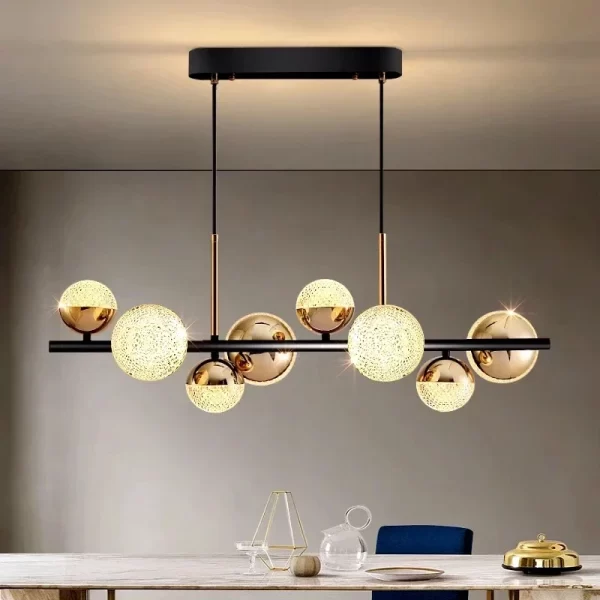 Living Room Ceiling Chandelier Modern Home Decor LED Dining Room Chandeliers Indoor Pendant Light Illumination Home Decoration