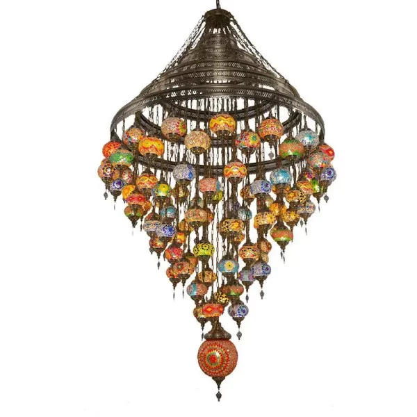 Vintage Chandelier Hotel Lobby, Restaurant Temple Bar, Showroom South East Asia Homestay