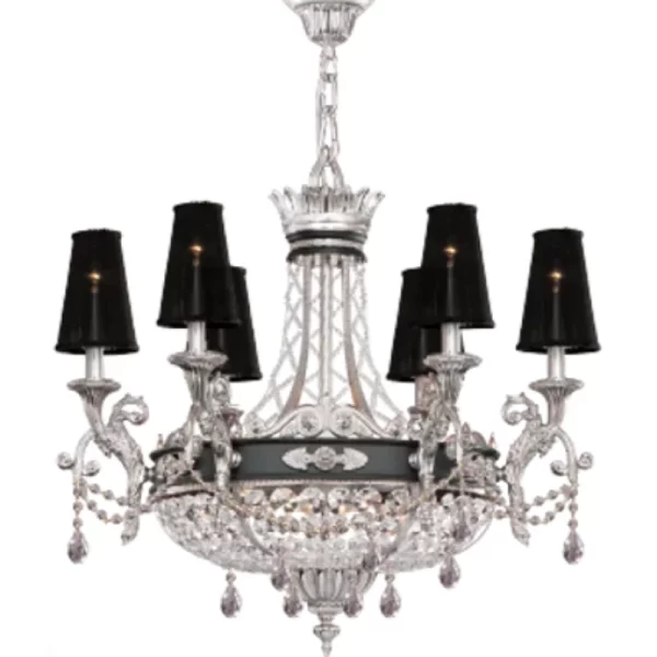 Contemporary Light Emitting Diode Ceiling Light Modern Nickel Dual Bulb Chandelier Switch Control Scholar Bronze Body Glass Base