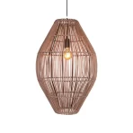 Home Decor Luxury Accessories Lights Wicker Lampshade Rattan Chandelier Lampshade